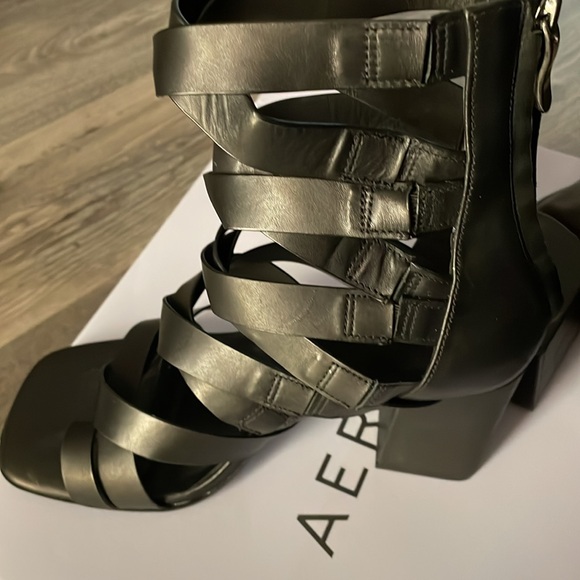 COPY - Black Aresoles gladiator sandals - Picture 4 of 7